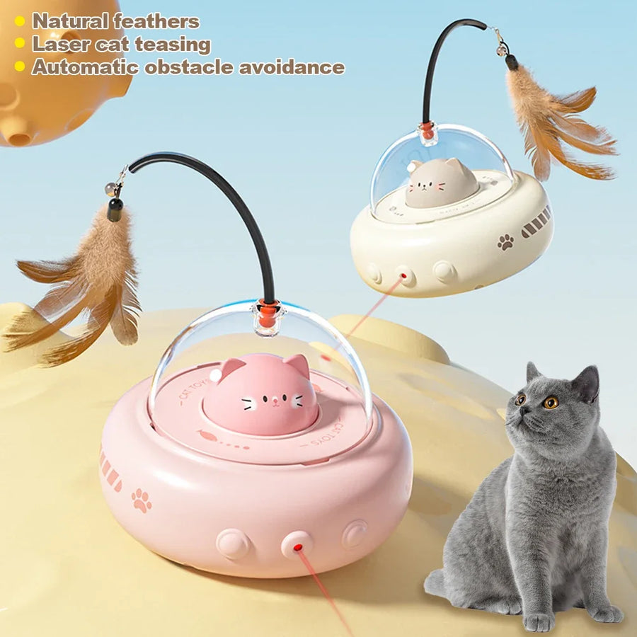 Interactive Electric Cat Teaser Toy