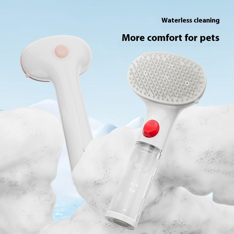 3-in-1 Steam Pet Brush – Groom, Clean & Deshed