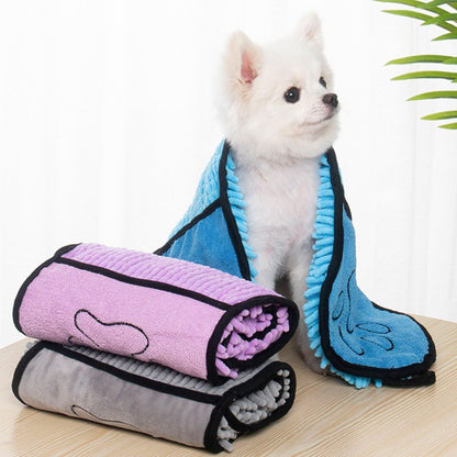 Dry Microfiber Dog Towel