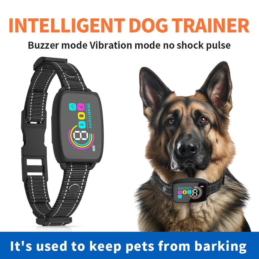 Smart Dog Training Collar – Rechargeable Anti-Bark Control