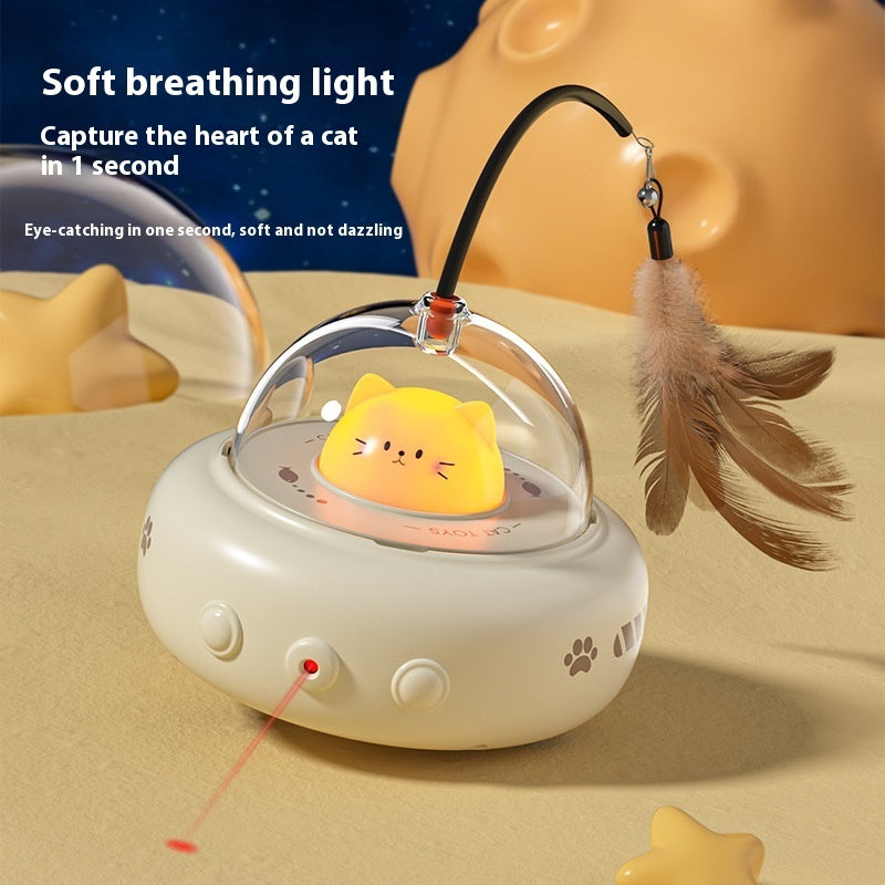 Interactive Electric Cat Teaser Toy