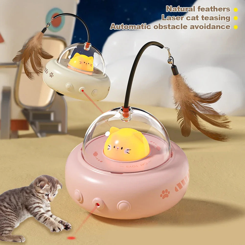 Interactive Electric Cat Teaser Toy