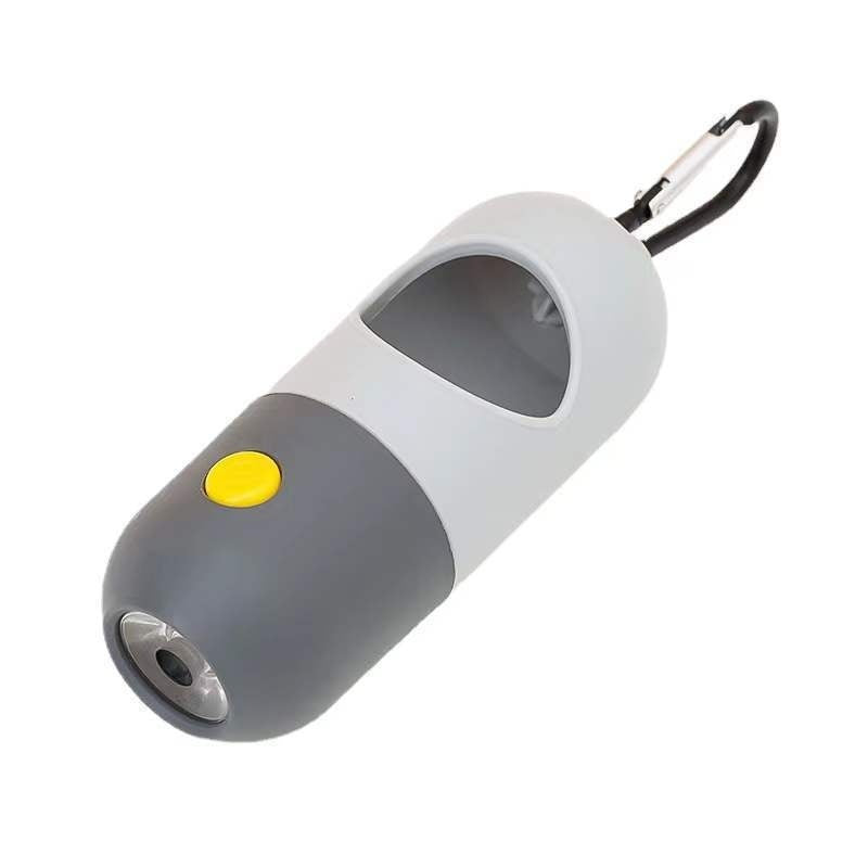 Dog Waste Bag Dispenser with LED Light – Night Walk Essential