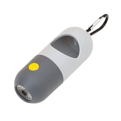 Dog Waste Bag Dispenser with LED Light – Night Walk Essential