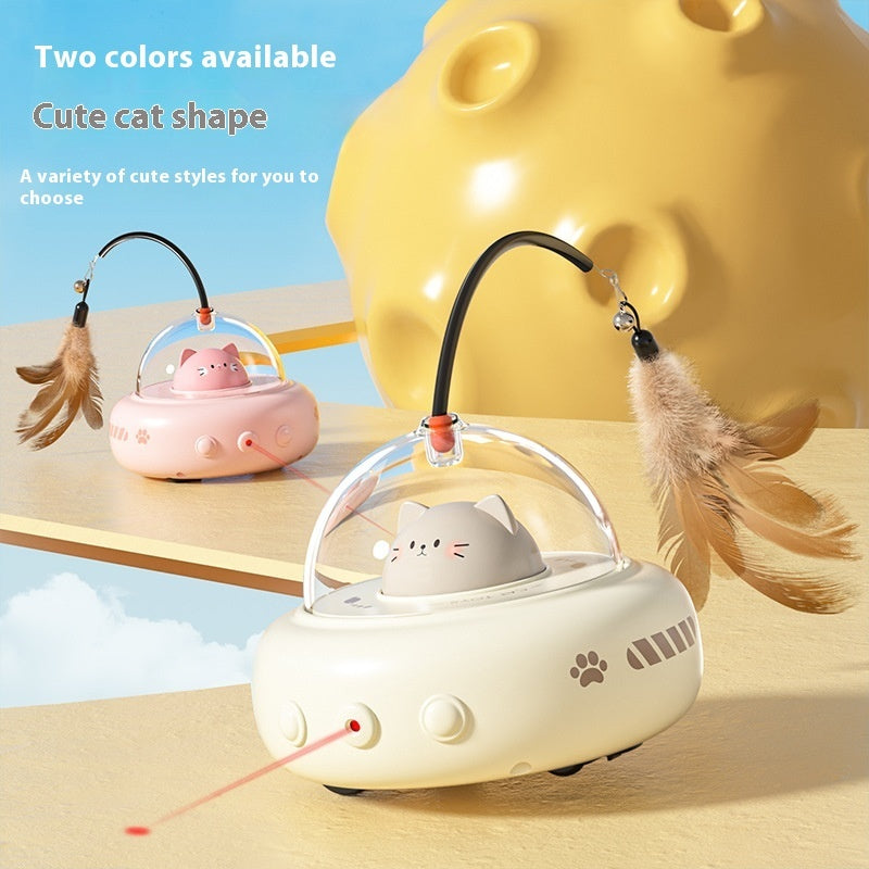 Interactive Electric Cat Teaser Toy