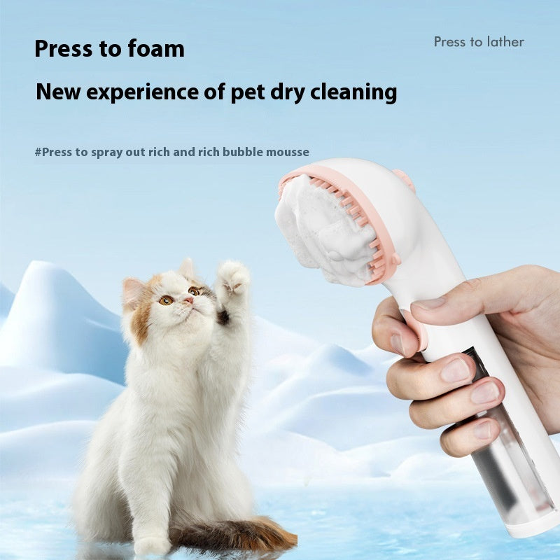 3-in-1 Steam Pet Brush – Groom, Clean & Deshed