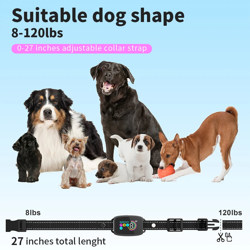 Smart Dog Training Collar – Rechargeable Anti-Bark Control