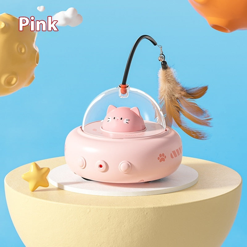 Interactive Electric Cat Teaser Toy