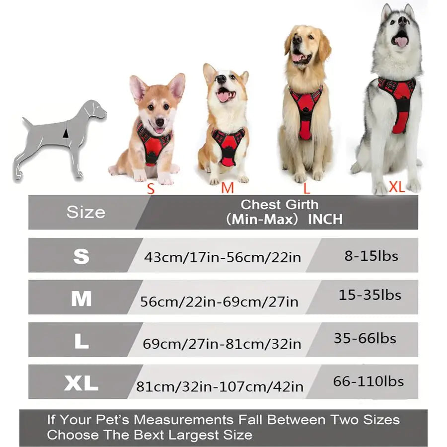 No-Pull Dog Harness with Control Handle