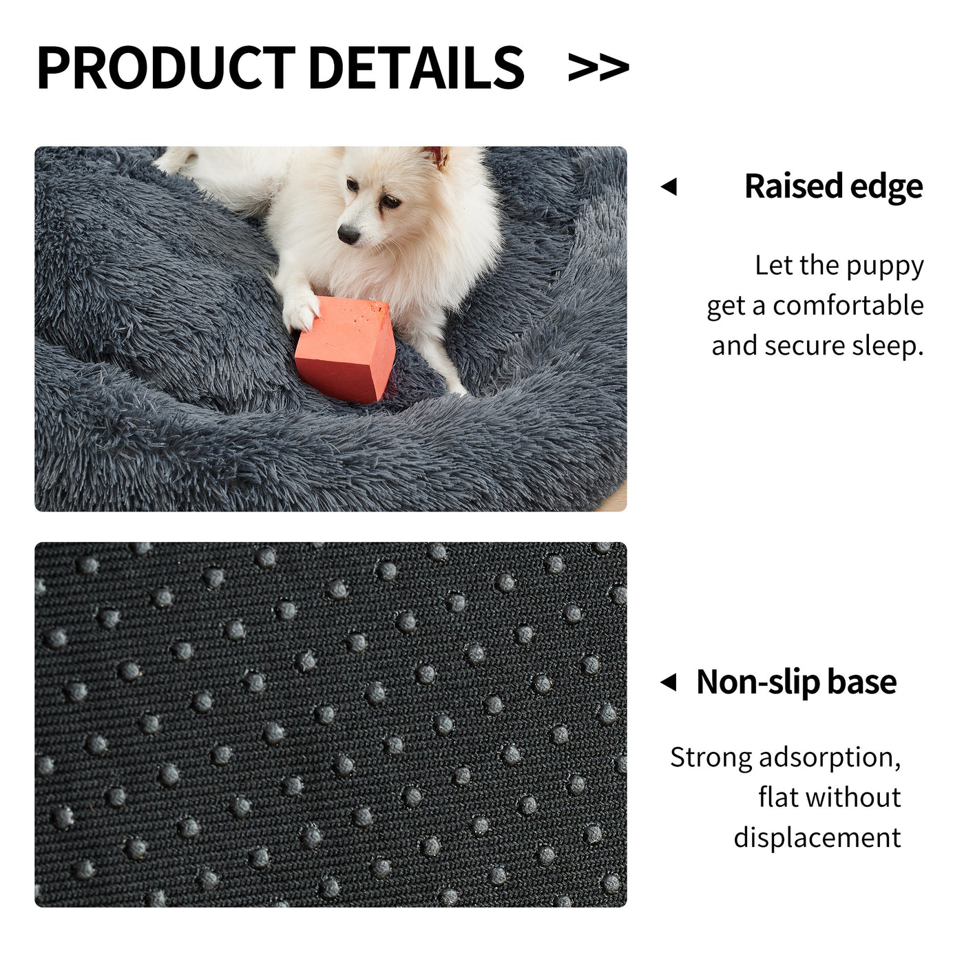 Calming Donut Pet Bed