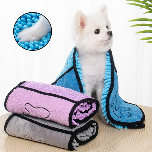 Dry Microfiber Dog Towel
