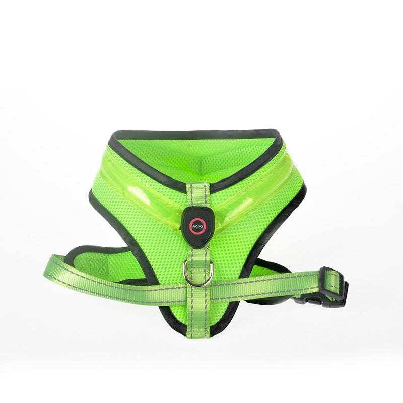 USB Rechargeable LED Dog Harness