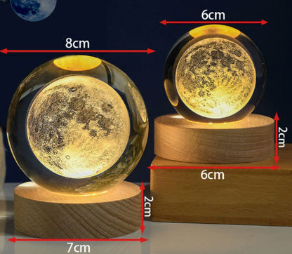 Creative Glowing Crystal Night Light Ornament