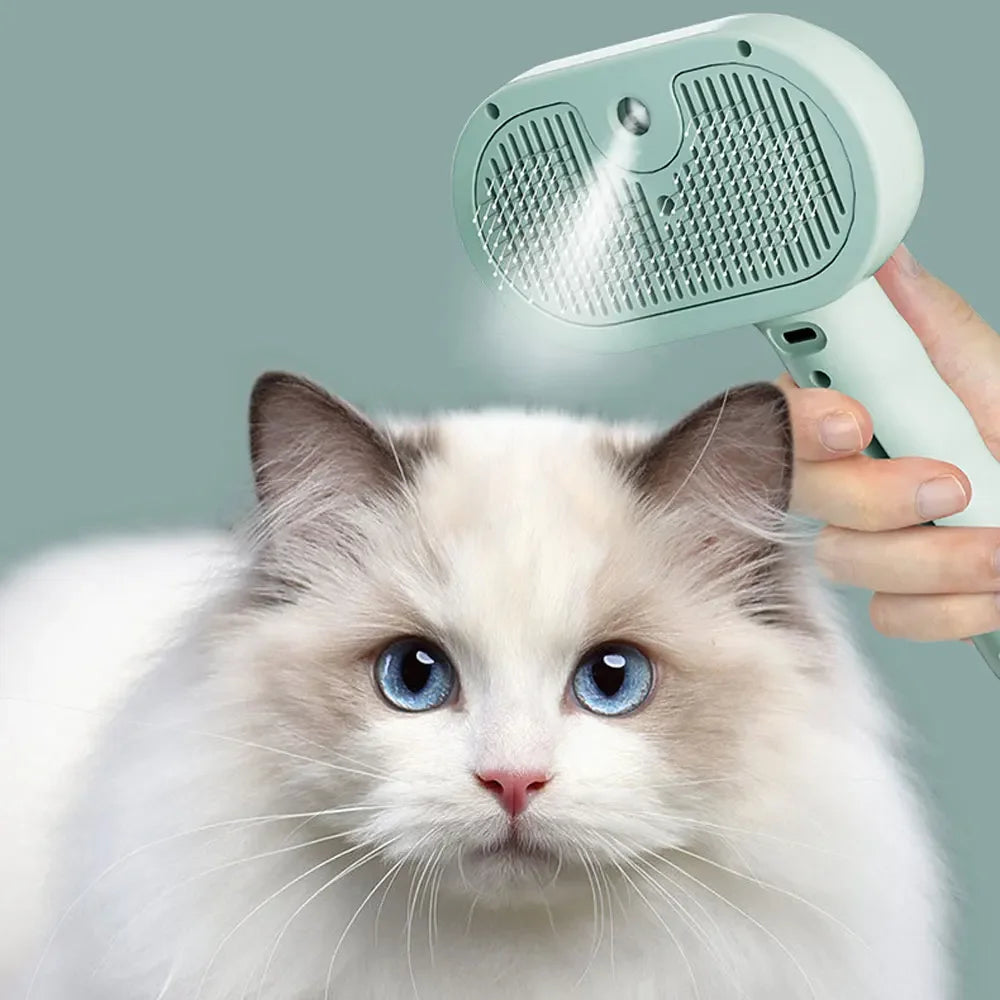 2-in-1 Pet Spray Grooming & Hair Removal Brushumidifier Comb Pet Supplies